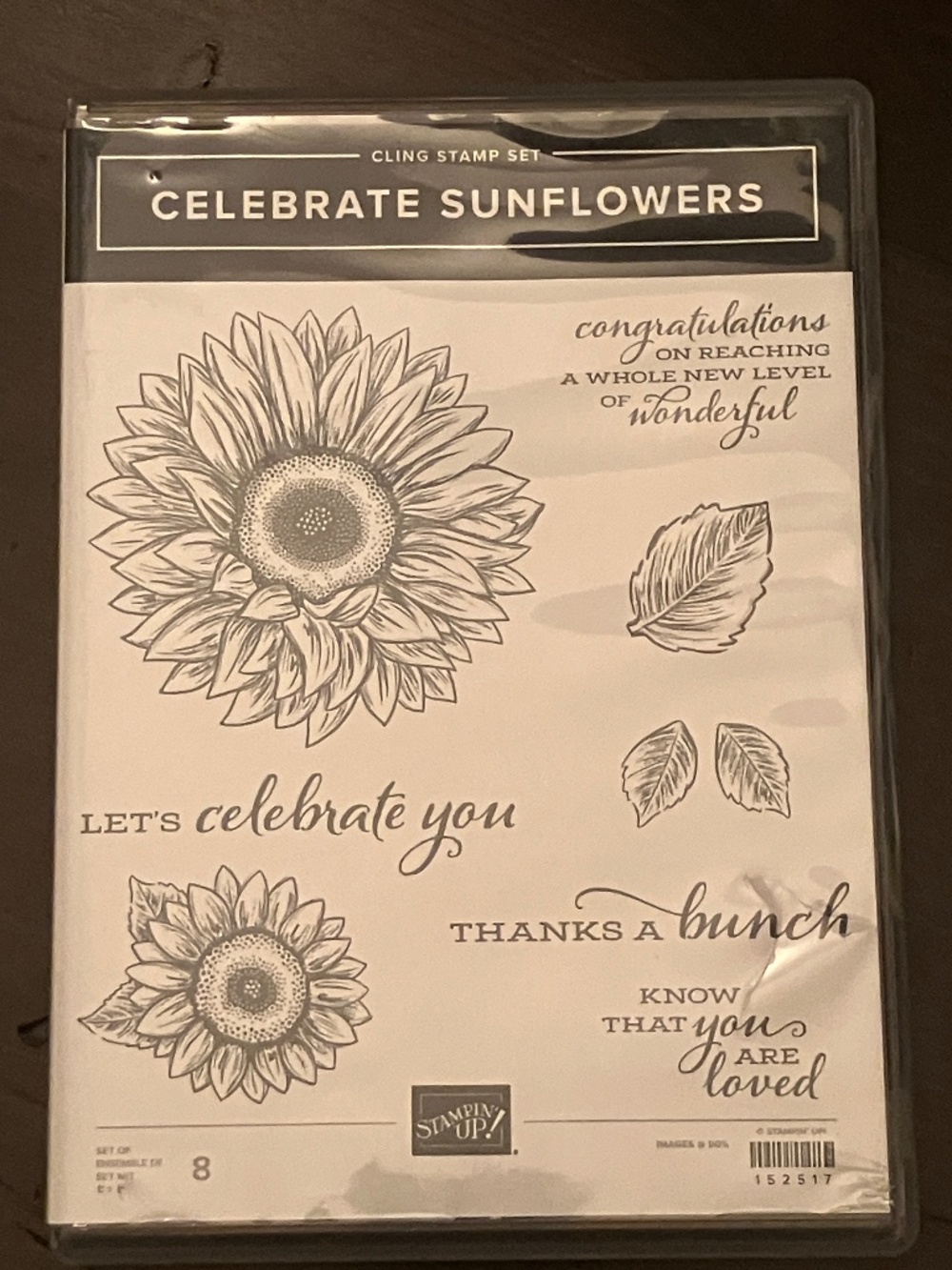 Stampin’ Up Celebrate Sunflowers stamp set